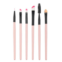 2016 HOT New Arrival 16.5*4*0.7 cm 6Pcs Cosmetic Eyebrow Eyeshadow Brush Makeup Brush Sets Kits Tools pincel de base Anne