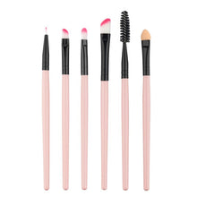 2016 HOT New Arrival 16.5*4*0.7 cm 6Pcs Cosmetic Eyebrow Eyeshadow Brush Makeup Brush Sets Kits Tools pincel de base Anne