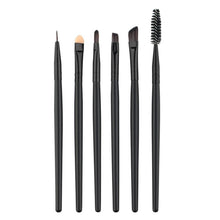 2016 HOT New Arrival 16.5*4*0.7 cm 6Pcs Cosmetic Eyebrow Eyeshadow Brush Makeup Brush Sets Kits Tools pincel de base Anne