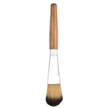 2016 Hot Sale 1pc Wooden Handle Powder Blush Brush Foundation Brush Makeup Tool Easy to clean Anne