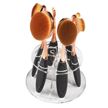 2016 Hot Sale 6 Hole Oval Makeup Brush Holder Drying Rack Organizer Cosmetic Shelf Tool Free Shipping Yo Anne