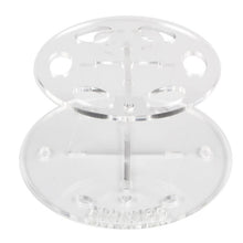 2016 Hot Sale 6 Hole Oval Makeup Brush Holder Drying Rack Organizer Cosmetic Shelf Tool Free Shipping Yo Anne