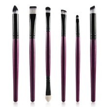 2016 Hot Sale 6PCS Cosmetic Makeup Brush Lip Makeup Brush Eyeshadow Brush 100% Brand new and high quality Makeup Brush Anne
