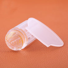 2016 Hot Sale Beauty Clear color Nail Art Stamping Stamper Scraper Image Plate Manicure Print Tool DIY SY