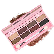 2016 Hot Sale By Nanda 8 Colors Pro Eyeshadow Shimmer Mate Palette Cosmetic Brush Mirror Makeup Set Free Shipping Yo SY