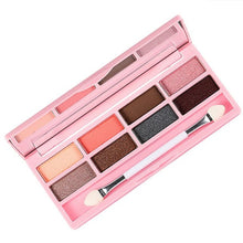 2016 Hot Sale By Nanda 8 Colors Pro Eyeshadow Shimmer Mate Palette Cosmetic Brush Mirror Makeup Set Free Shipping Yo SY