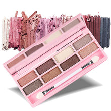 2016 Hot Sale By Nanda 8 Colors Pro Eyeshadow Shimmer Mate Palette Cosmetic Brush Mirror Makeup Set Free Shipping Yo SY