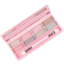 2016 Hot Sale By Nanda 8 Colors Pro Eyeshadow Shimmer Mate Palette Cosmetic Brush Mirror Makeup Set Free Shipping Yo SY