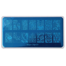 2016 Hot Sale DIY Nail Art Image Stamp Stamping Plates Manicure Template A-J vernis stamping pour ongle SY
