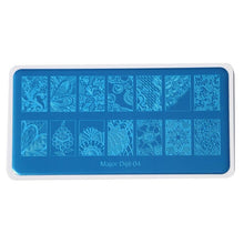 2016 Hot Sale DIY Nail Art Image Stamp Stamping Plates Manicure Template A-J vernis stamping pour ongle SY