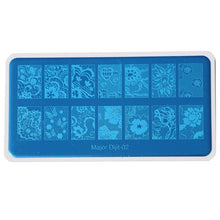 2016 Hot Sale DIY Nail Art Image Stamp Stamping Plates Manicure Template A-J vernis stamping pour ongle SY