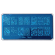 2016 Hot Sale DIY Nail Art Image Stamp Stamping Plates Manicure Template A-J vernis stamping pour ongle SY