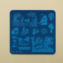 2016 Hot Sale DIY Nail Art Image Stamp Stamping Plates Manicure Template TU-018 unha placa de imagem Free Shipping Yo SY