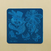 2016 Hot Sale DIY Nail Art Image Stamp Stamping Plates Manicure Template TU-021 unha placa de imagem Free Shipping Yo SY