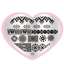 2016 Hot Sale New Top Fashion Multi-style DIY Nail Art Image Stamp Stamping Plates Manicure Template unha placa de imagem SY