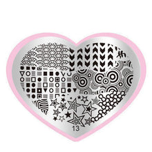 2016 Hot Sale New Top Fashion Multi-style DIY Nail Art Image Stamp Stamping Plates Manicure Template unha placa de imagem SY