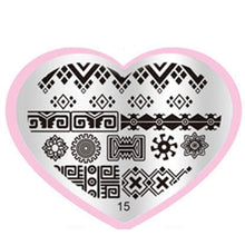 2016 Hot Sale New Top Fashion Multi-style DIY Nail Art Image Stamp Stamping Plates Manicure Template unha placa de imagem SY