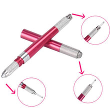 2016 Hot Sale Pen Tattoo Machine Permanent Makeup Eyebrow Tattoo Manual Pen Stainless Steel Material 22g Weight Anne