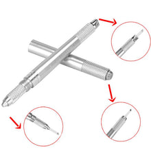 2016 Hot Sale Pen Tattoo Machine Permanent Makeup Eyebrow Tattoo Manual Pen Stainless Steel Material 22g Weight Anne