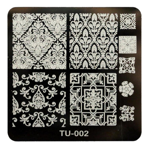 2016 Hot Sale Scrape off polish quickly DIY Nail Art Image Stamp Stamping Plates Manicure Template timbri Anne