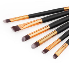 2016 Hot Sale makes applying makeup a luxurious experience 6PCS Cosmetic Makeup Brush Lip Makeup Brush Eyeshadow Brush Anne