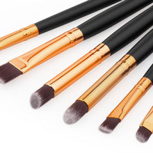 2016 Hot Sale makes applying makeup a luxurious experience 6PCS Cosmetic Makeup Brush Lip Makeup Brush Eyeshadow Brush Anne