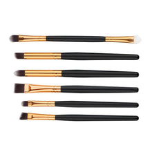 2016 Hot Sale makes applying makeup a luxurious experience 6PCS Cosmetic Makeup Brush Lip Makeup Brush Eyeshadow Brush Anne