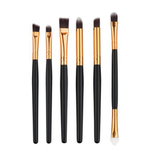2016 Hot Sale makes applying makeup a luxurious experience 6PCS Cosmetic Makeup Brush Lip Makeup Brush Eyeshadow Brush Anne
