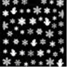 2016 NEW Fashion 1PC Xmas 3D Nail Art Stickers Decals Decorations Snowflake Snowman Design New anne free shipping