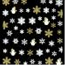 2016 NEW Fashion 1PC Xmas 3D Nail Art Stickers Decals Decorations Snowflake Snowman Design New anne free shipping