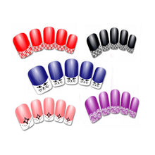2016 NEW Fashion Nail Art Stickers Woman 3D Transfer Lace Design Manicure Nail Polish Tips pegatinas nail free shipping