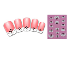 2016 NEW Fashion Nail Art Stickers Woman 3D Transfer Lace Design Manicure Nail Polish Tips pegatinas nail free shipping