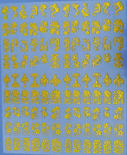 2016 NEW Fashion108Pcs Nail Art Stickers Woman DIY Decoration Tools 3D Silver/Gold Decals Stamping pegatinas nail free shipping