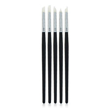2016 New 5Pcs 6 Inch Silicone Rubber Pen Clay Sculpture Pottery Carving Modeling Clay 100% New and High Quality Anne