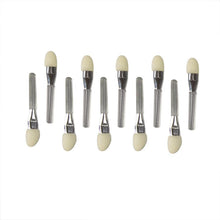 2016 New Arrival 10Pcs Makeup Eye Shadow Eyeliner Brush Sponge Applicator Tool Free Shipping Yo Anne