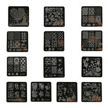 2016 New Arrival 13 type DIY Nail Art Image Stamp Stamping Plates Manicure Template vernis stamping pour ongle Free Shipping SY