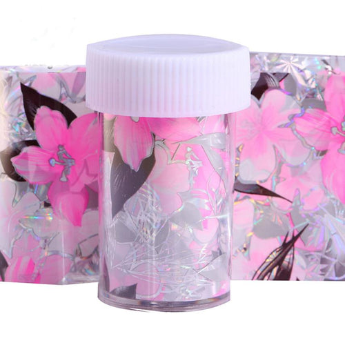 2016 New Arrival Design Nail Art Foil Stickers Transfer Decal Tips Manicure GL117 unhas decoradas adesivo Free Shipping Yo SY