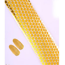 2016 New Arrival Design Nail Art Foil Stickers Transfer Decal Tips Manicure JQ77 unhas decoradas adesivo Free Shipping Yo SY