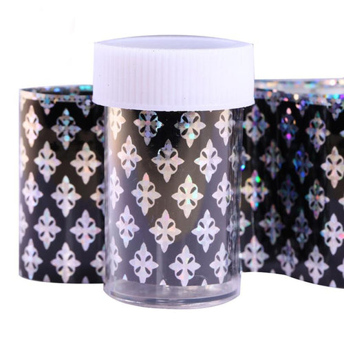 2016 New Arrival Design Nail Art Foil Stickers Transfer Decal Tips Manicure JQ92 unhas decoradas adesivo Free Shipping Yo SY