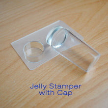 2016 New Clear color Nail Art Stamping Stamper Scraper Image Plate Transfer Manicure Tool Free Shipping Yo SY