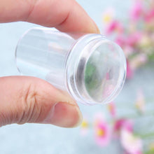 2016 New Clear color Nail Art Stamping Stamper Scraper Image Plate Transfer Manicure Tool Free Shipping Yo SY