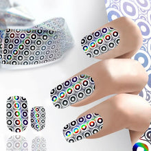 2016 New Design Nail Art Foil Stickers Transfer Decal Tips Manicure JQ165-180 unhas decoradas adesivo Free Shipping Yo SY