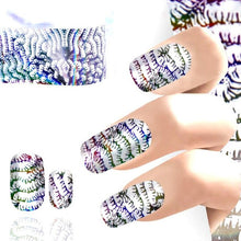 2016 New Design Nail Art Foil Stickers Transfer Decal Tips Manicure JQ165-180 unhas decoradas adesivo Free Shipping Yo SY