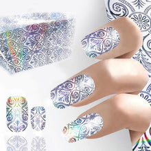 2016 New Design Nail Art Foil Stickers Transfer Decal Tips Manicure JQ165-180 unhas decoradas adesivo Free Shipping Yo SY
