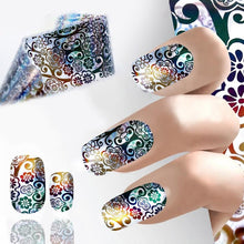 2016 New Design Nail Art Foil Stickers Transfer Decal Tips Manicure JQ165-180 unhas decoradas adesivo Free Shipping Yo SY