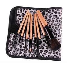 2016 New Top Fashion 8X Professional Makeup Pro Kits Brushes Leopard Cosmetics Brush Tool The longest brush 14cm Anne