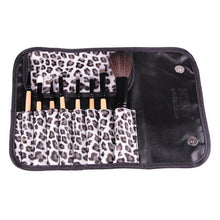 2016 New Top Fashion 8X Professional Makeup Pro Kits Brushes Leopard Cosmetics Brush Tool The longest brush 14cm Anne