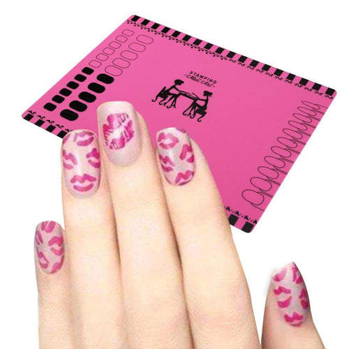2016 New Top Fashion Silicone Workspace Stamping Plate Washable Mat Table Transfer Tools For Nail Art Anne