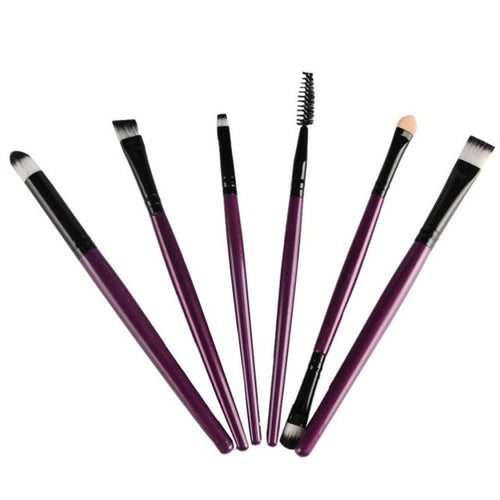 2016 New Women 6PCS Cosmetic Makeup Brush Lip Makeup Brush Eyeshadow Brush luxurious experience Makeup Brush Anne