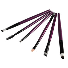 2016 New Women 6PCS Cosmetic Makeup Brush Lip Makeup Brush Eyeshadow Brush luxurious experience Makeup Brush Anne